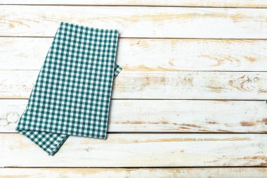 Ahşap arka plan, Masa örtüsü Tekstil yakın çekim 