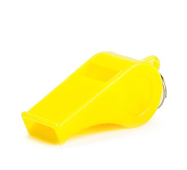 Klasik antrenörler izole üzerinde beyaz arka plan ıslık