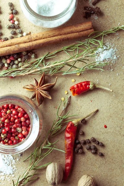 Baharat ve otlar, kapat