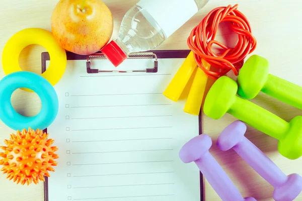 Egzersiz planı ve spor donanımları