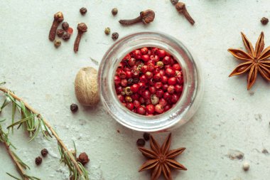 Baharat ve otlar, kapat