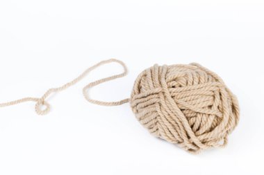 Beyaz arka planda izole edilmiş Noel dekorasyonu