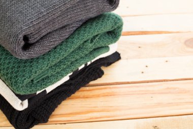 Kazak örme yığını beyaz rahat 