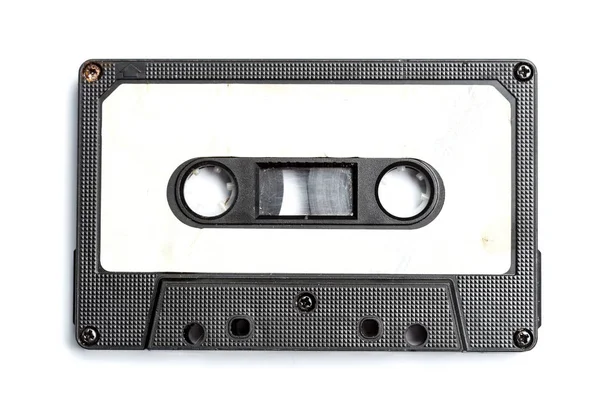 Vintage Cassette Tape Isolated White Background — Stock Photo, Image