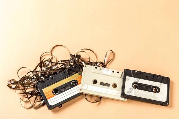 Old Audio Cassette Tapes