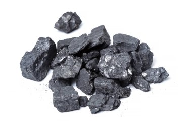 Beyaz doğal ahşap kömür göl kenarında