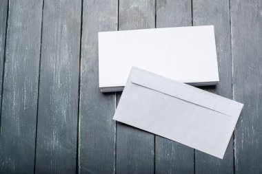 Boş zarflar, fotoğrafı yakın