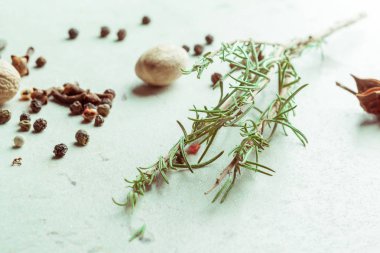 Baharat ve otlar, kapat