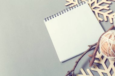 renkli Noel arka plan yükseltilmiş görünümü