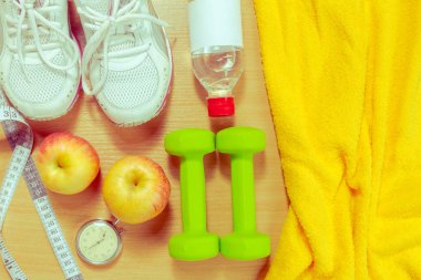 Spor malzemeleri kullanıma hazırdır