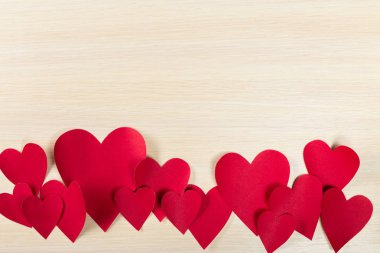 Sevgililer günü arka plan, kart