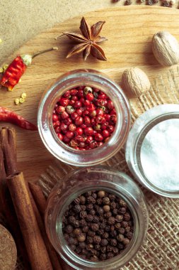 Baharat ve otlar, kapat