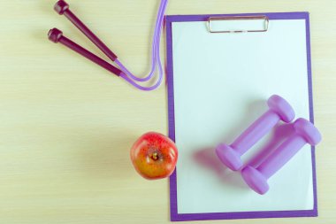 Egzersiz planı ve spor donanımları