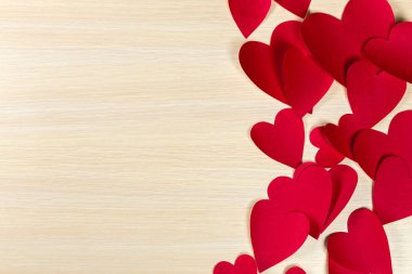 Sevgililer günü arka plan, kart