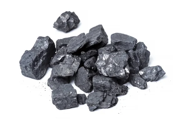 Beyaz doğal ahşap kömür göl kenarında