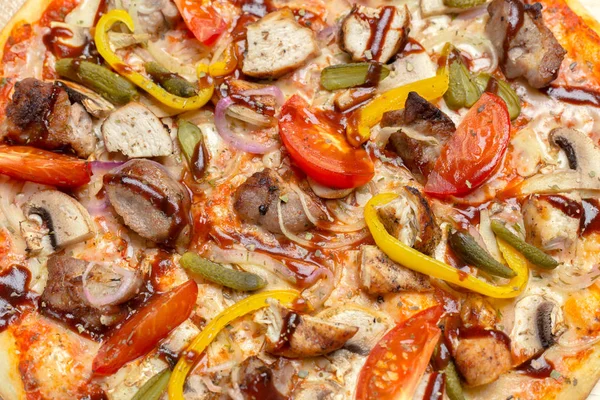 taze lezzetli pizza, yakın