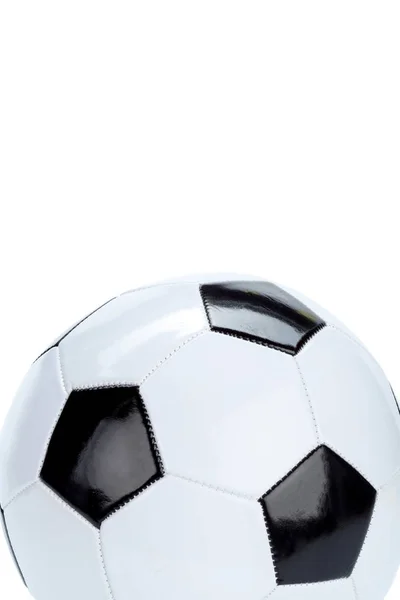 Pallone Calcio Isolato Bianco — Foto Stock