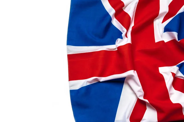 Union Jack Flag Close — Stock Photo, Image