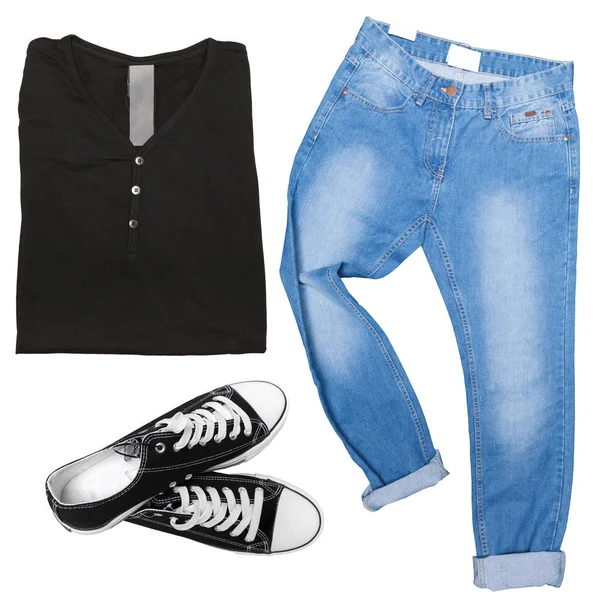 beyaz izole erkek giyim koleksiyonu