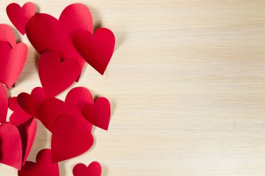 Sevgililer günü arka plan, kart