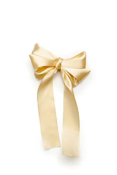 Ribbon Bow Isolated White — Stock Photo, Image