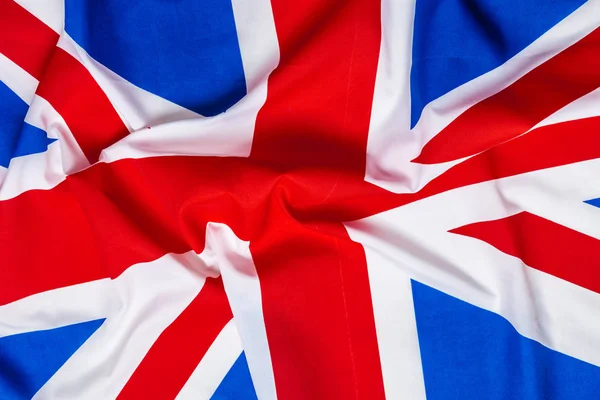 Union Jack Flaggan Närbild — Stockfoto