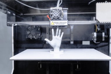 3D baskı devam ediyor, yenilik teknolojileri kavramı