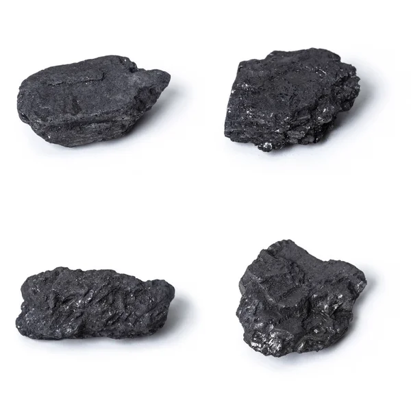 天然木炭拼贴画 — 图库照片