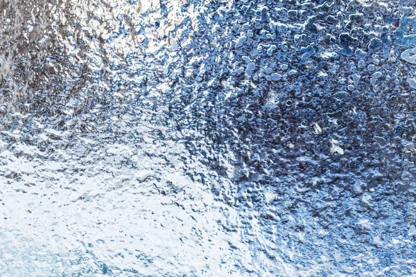 Заморожений Візерунок Льоду Склі — стокове фото