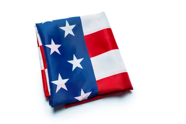 Close Van Vlag Van Verenigde Staten — Stockfoto