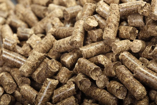 Natural Background Wooden Pellets — Stock Photo, Image