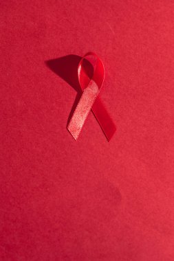 AIDS konusunda sembolü olarak şerit