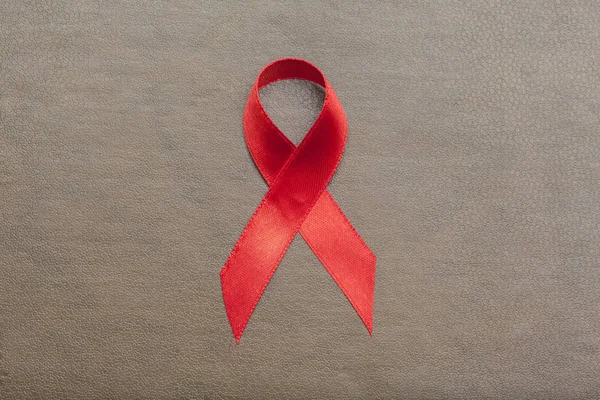 ribbon as symbol of aids awareness