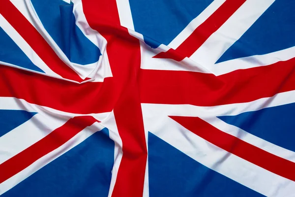 Σημαία Του Ηνωμένου Βασιλείου Βρετανική Σημαία — Φωτογραφία Αρχείου
