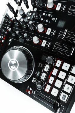 DJ ekipmanları yakın çekim