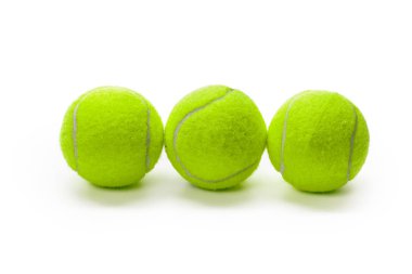 Tenis topu renkli arka plan üzerinde