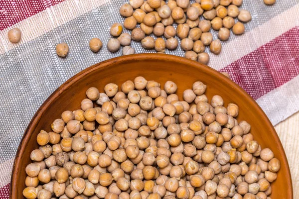 Soybeans Wooden Table Background — Stock Photo, Image