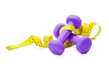 Fitness Ekipmanları. Sağlıklı gıda. Halter