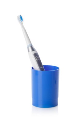 diş fırçası beyaz arkaplanda izole edildi