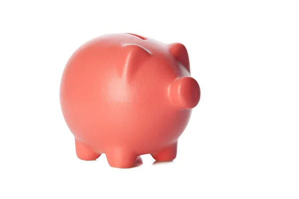 Piggy Bank Isolated White — Stock Photo, Image