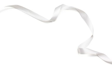 Şerit yay dekorasyon görünümü kapatın