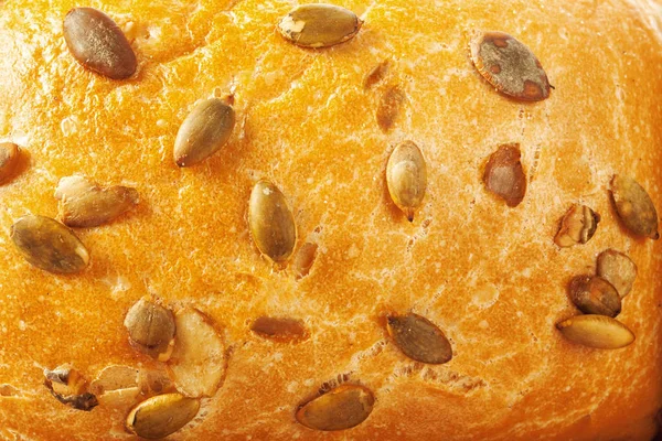 Taze Pişmiş Ekmek Yakın Çekim — Stok fotoğraf
