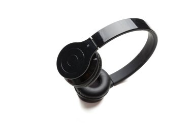 Modern kablosuz kulaklık görünümü kapatın