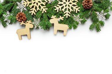 Parlak geleneksel Noel dekorasyon