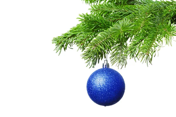 Kerstversiering Geïsoleerd Witte Achtergrond — Stockfoto