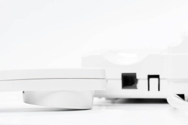 Beyaz arka plan üzerinde izole interkom sistemi