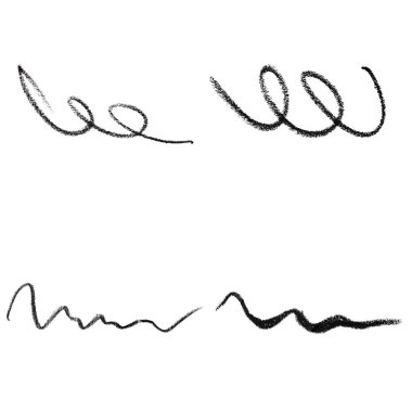 Beyaz arka plan üzerinde izole kozmetik renk örnekleri