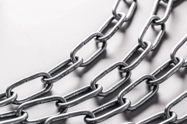 Detaylı closeup lots-in Gümüş Zincirler