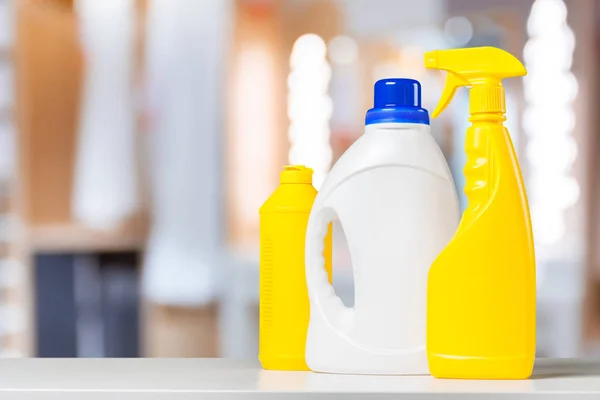 Botella Detergente Lavandería Acondicionador — Foto de Stock