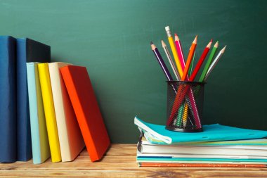 Okul kırtasiye. Geri okul kavramı 